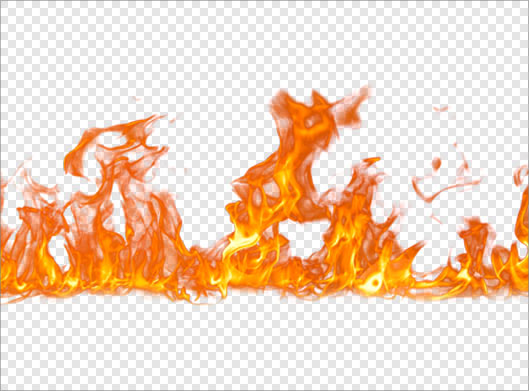 فایل png شعله های آتش بدون پس زمینه و دوربری شده