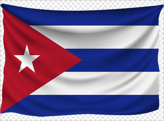 طرح دوربری شده پرچم کشور پورتوریک (puerto rico flag)