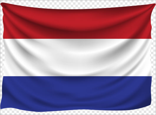 فایل دوربری شده پرچم کشور هلند (Flag of the Netherlands)