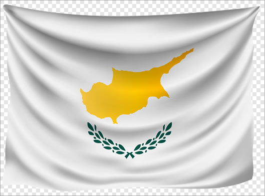 فایل دوربری شده پرچم کشور قبرس (zypern flag)