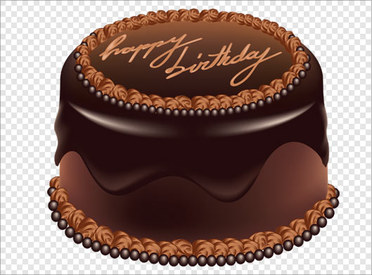 دانلود فایل png کیک شکلاتی (کاکائویی) بصورت ترانسپرنت