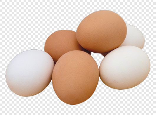 دانلود فایل دوربری شده تخم مرغ های بومی با فرمت png
