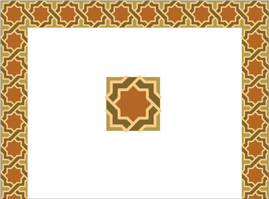 فایل لایه باز کادر و حاشیه قرآنی تذهیبی بصورت وکتور