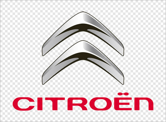 فایل ترانسپرنت دوربری شده لوگوی شرکت سیتروئن (Citroen logo) با فرمت png