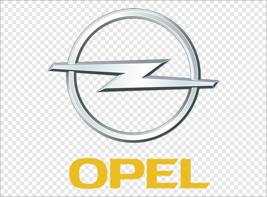 فایل دوربری شده و ترانسپرنت لوگوی opel با فرمت png