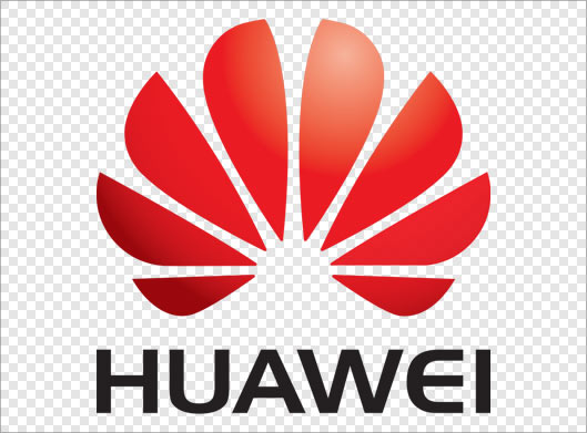 تصویر دوربری شده و ترانسپرنت لوگوی شرکت هواوی (Huawei logo)