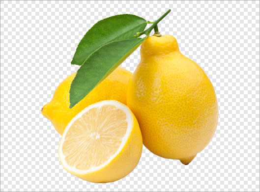 فایل png ترانسپرنت دوربری شده لیمو ترش های زرد