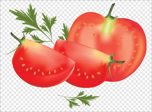 دانلود فایل png دوربری شده گوجه فرنگی های قرمز