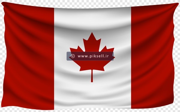 دانلود فایل png دوربری شده و ترانسپرنت پرچم کشور کانادا