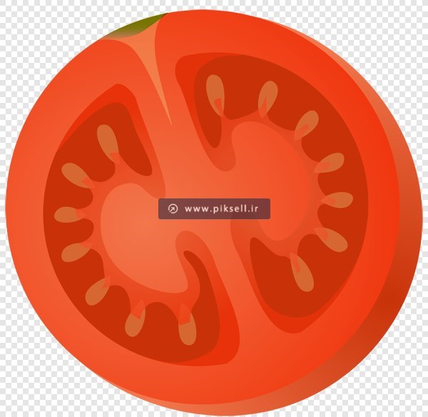 دانلود فایل png ترانسپرنت دوربری شده گوجه قرمز