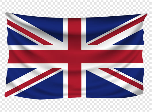 دانلود فایل png دوربری شده و ترانسپرنت پرچم کشور انگلستان