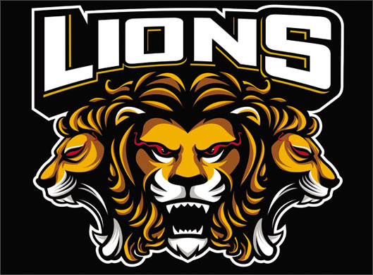 دانلود وکتور لایه باز لوگوی شیر جنگل یا lion logo