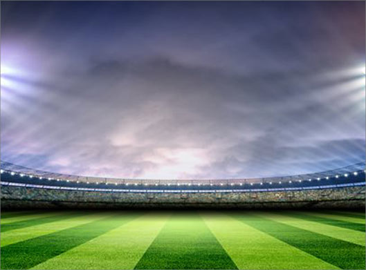 دانلود عکس با کیفیت از استادیوم ورزشی و ورزشگاه فوتبال با چمن و تماشاچیان