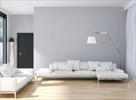 دانلود عکس با کیفیت از دکوراسیون داخلی خانه مبل با تم سفید
