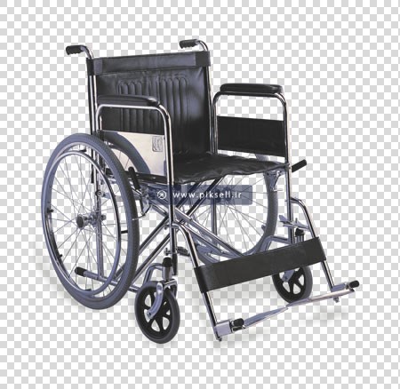 فایل ترانسپرنت دوربری شده صندلی چرخدار یا ویلچر با پسوند png