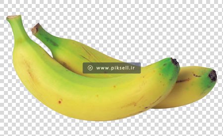 فایل دوربری شده موز زرد با کیفیت بالا و بدون زمینه png