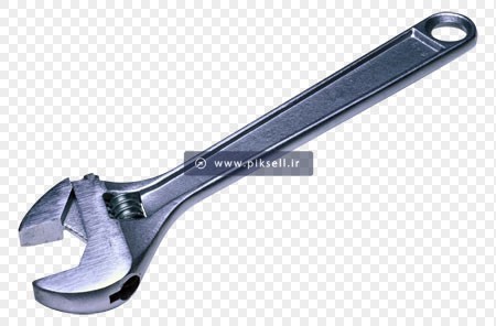 فایل png آچار فرانسه بصورت دوربری شده و کیفیت بالا
