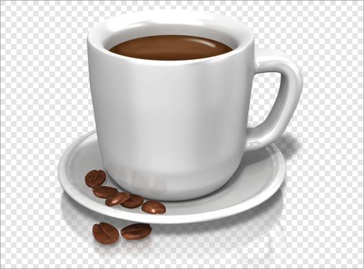 دانلود فایل png فنجان قهوه بصورت دوربری شده و ترانسپرنت