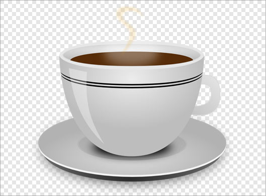 فایل png فنجان چای یا قهوه بصورت ترانسپرنت