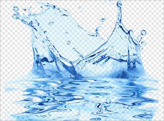 فایل png قطرات آب بصورت دوربری شده و ترانسپرنت