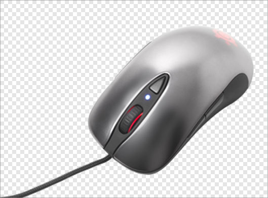 فایل ترانسپرنت موس بصورت دوربری شده با پسوند png