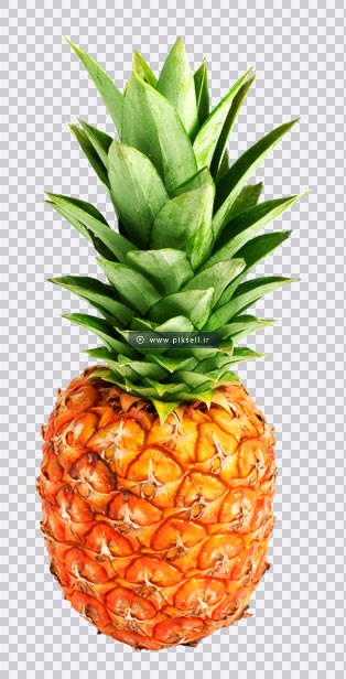 دانلود فایل png ترانسپرنت آناناس با کیفیت بالا و بدون بکگراند