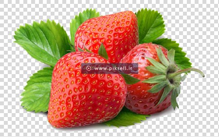 فایل png دوربری شده توت فرنگی ، بدون پس زمینه و بکگراند