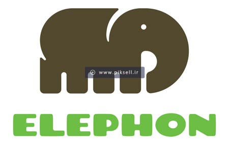 وکتور لوگو با طرح فیل یا elephon با پسوندهای eps و ai