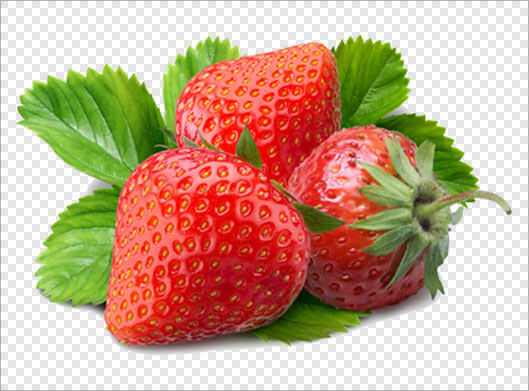 فایل png دوربری شده توت فرنگی ، بدون پس زمینه و بکگراند