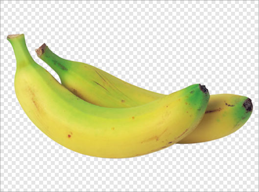 فایل دوربری شده موز زرد با کیفیت بالا و بدون زمینه png