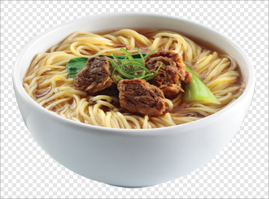 فایل دوربری شده کاسه ماکارونی با پسوند png