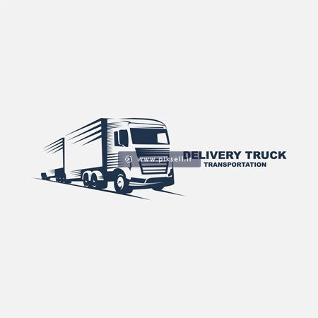 وکتور لایه باز ترانک و کامیون (delivery trunk) با دو پسوند eps و ai