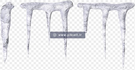 دانلود فایل png قندیل های یخی ، ارائه شده بصورت دوربری شده