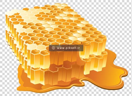 فایل دوربری شده عسل و موم با کیفیت بالا و ترانسپرنت PNG
