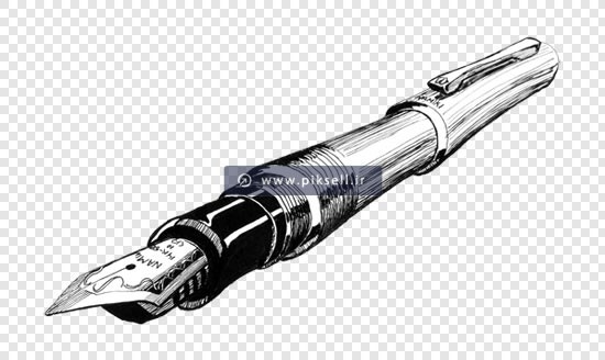 فایل دوربری شده خودنویس با پسوند png