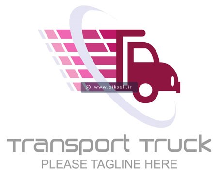 وکتور لوگو با طرح Transport Trunk