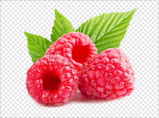 تصویر دوربری شده تمشک با فرمت png و بدون پس زمینه