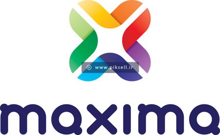 فایل لایه باز لوگو با طرح ماکسیما (maxima)