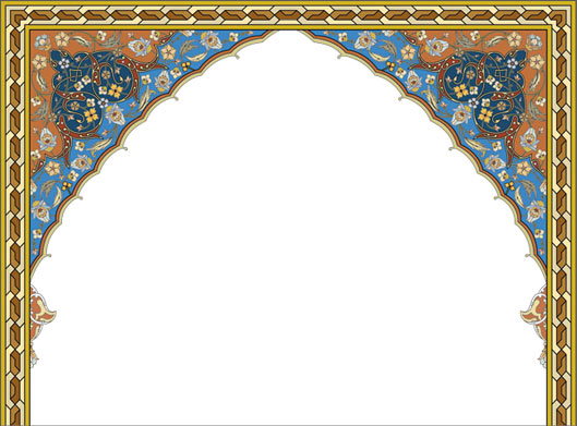 وکتور تذهیب محرابی بصورت لایه باز