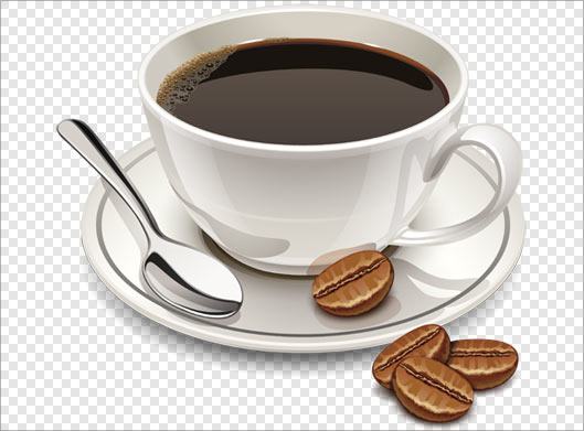 فایل دوربری شده و png فنجان قهوه