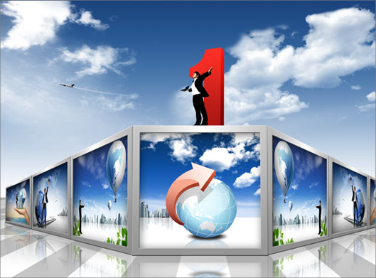 دانلود فایل psd با طرح بنرهای تبلیغی و عدد یک