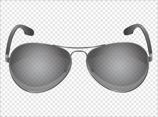 فایل Png عینک دودی دوربری شده (بدون زمینه)
