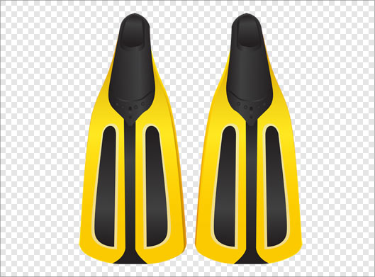 فایل png بدون زمینه کفش ها غواصی بصورت ترانسپرنت