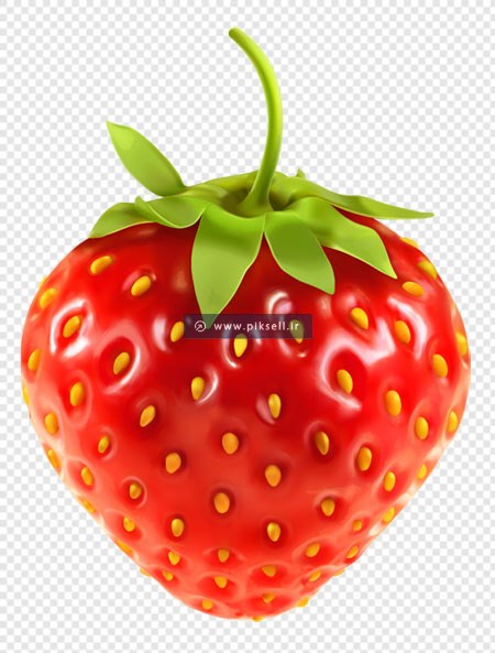 تصویر دوربری شده توت فرنگی با فرمت png