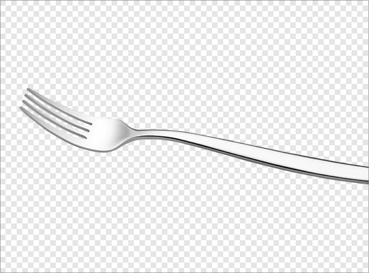 فایل png دوربری شده چنگال فلزی بصورت ترانسپرنت