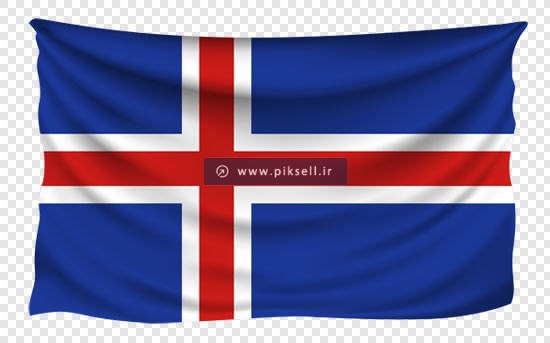 دانلود فایل png و دوربری شده پرچم ایسلند