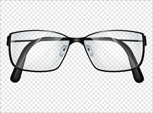 فایل png دوربری شده عینک طبی بصورت ترانسپرنت