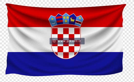 فایل png بدون زمینه پرچم کشور کرواسی (Flag of Croatia)
