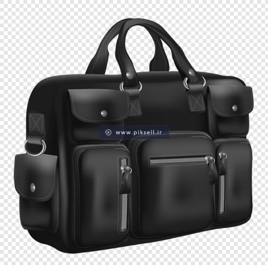 فایل png دوربری شده کیف و ساک دستی چرمی