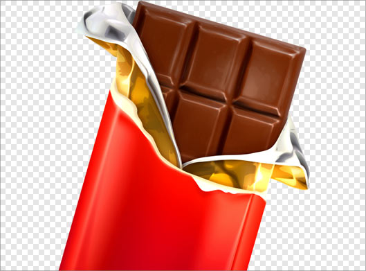 دانلود فایل png بیسکوییت شکلاتی بسته بندی شده